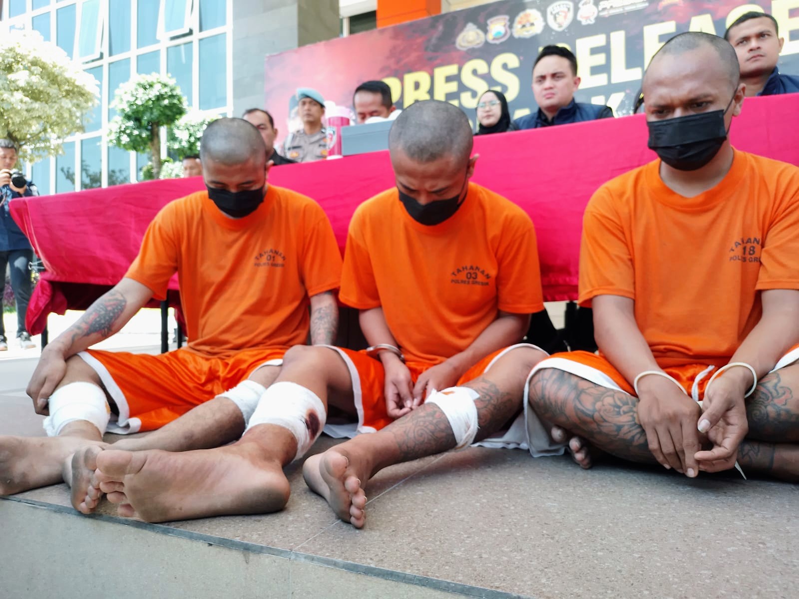 Melawan Saat Ditangkap, Dua Bandit Jambret Gresik Ditembak