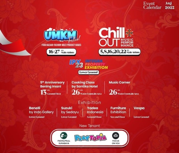 Semarak Agustus Meriah di Icon Mall, Jangan Sampai Kelewat