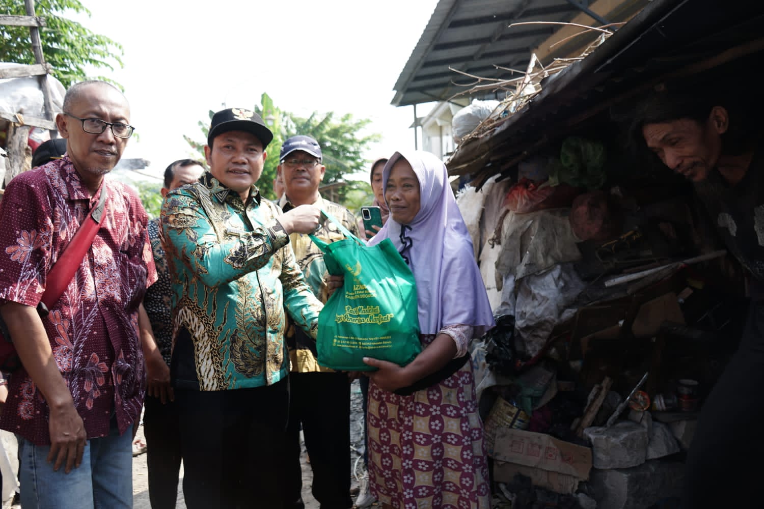 RTLH Warga Katerungan Krian Dapat Bantuan Bedah Rumah