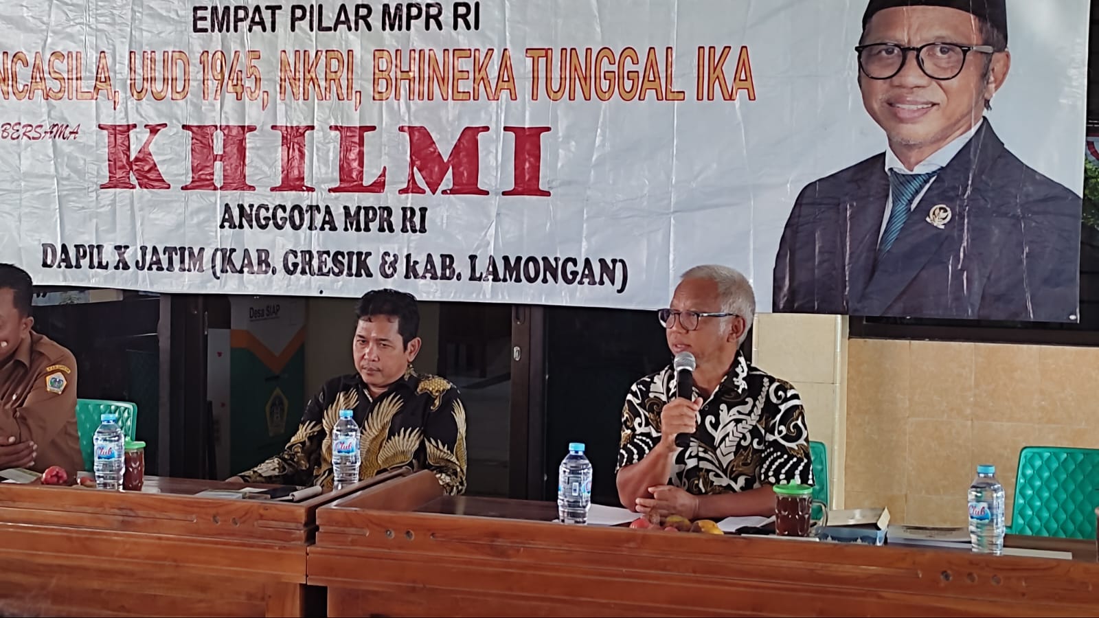 Sosialisasi Empat Pilar Berbangsa dan Bernegara, Anggota MPR-DPR RI Khilmi Tekankan Kerukunan