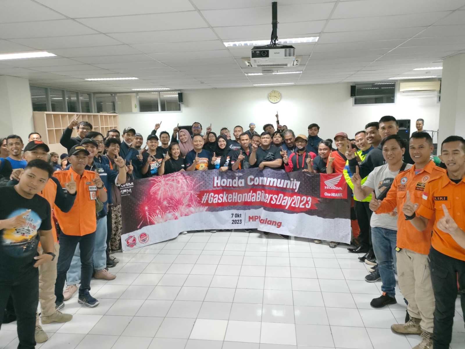 150 Bikers Honda Ikuti Pembekalan Basic Life Support, Persiapan Honda Bikers Day 2023