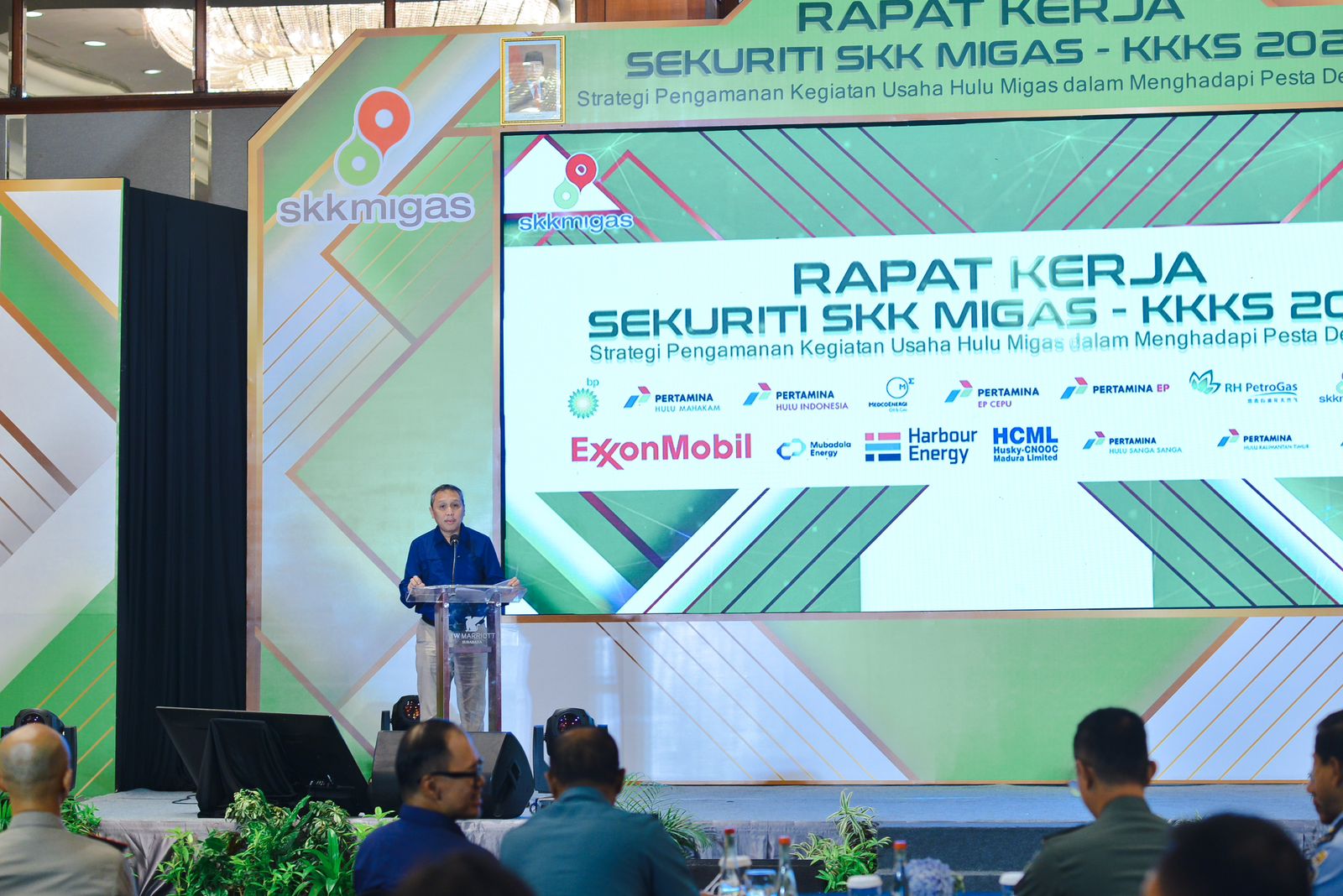 Rapat Kerja Sekuriti Tahunan, SKK Migas dan KKKS Angkat Tema Pengamanan Kegiatan Hulu Migas di Tahun Politik