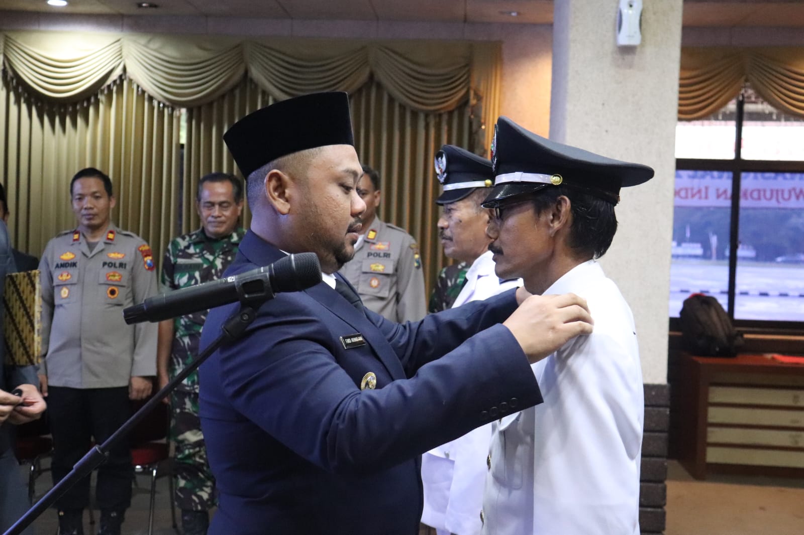 PAW Kepala Desa Roomo dan Gedangkulut Dilantik Bupati Gresik, Ini Dia Namanya
