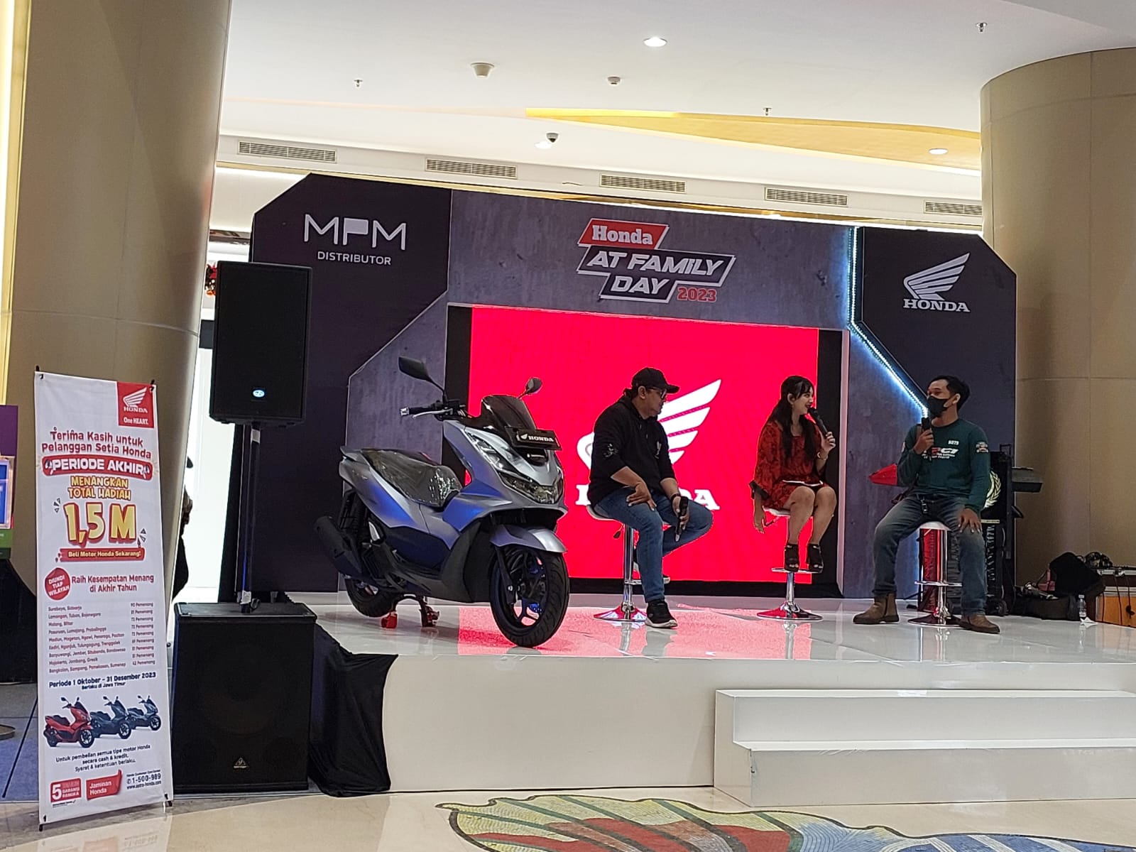 Satu Hati Penuh Arti, Kebersamaan MPM Honda Jatim dan Konsumen di di Honda AT Family