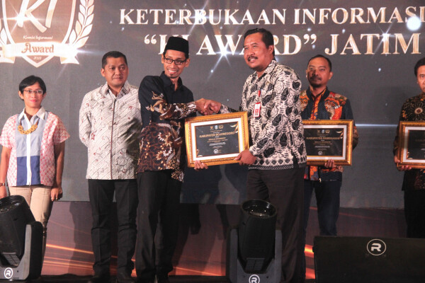 Pemkab Bojonegoro Raih Penghargaann KI Award 2023, Ciptakan Good Governance