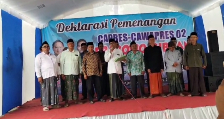 Prabowo - Gibran Kembali Dapat Dukungan, Kali Ini Dari Forum Komunikasi Warga NU di Bojonegoro
