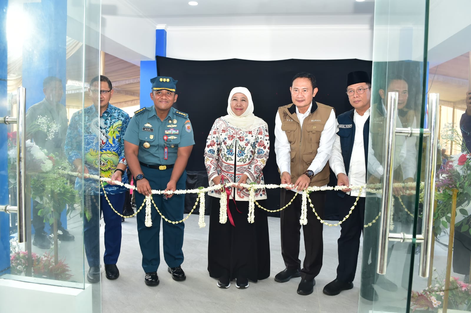 Gubernur Khofifah Resmikan SMKN Maritim Jatim di Lamongan