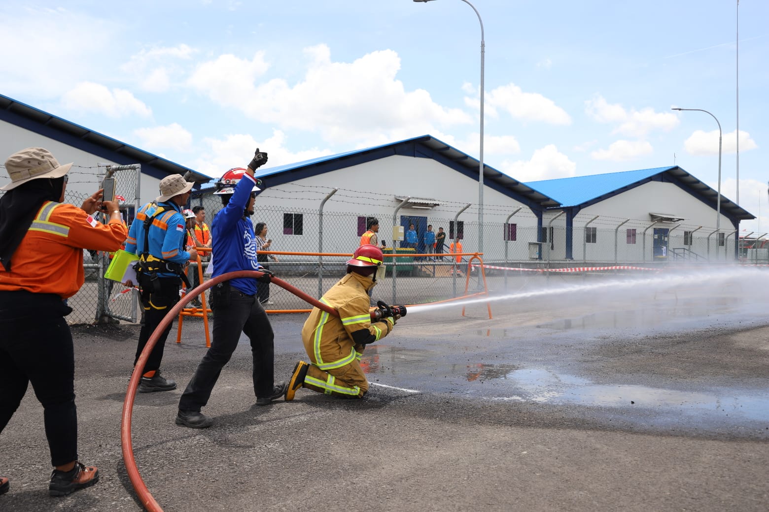 Pembangunan Smelter Freeport di Gresik Catat 32 Jam Kerja Selamat