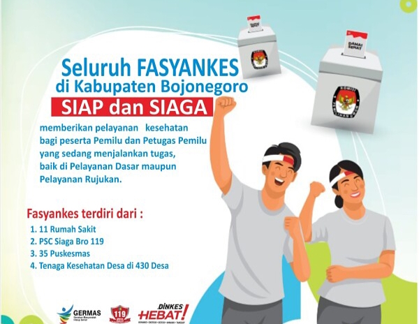 Pelayanan Kesehatan Akan Siaga Selama Pemungutan dan Penghitungan Suara di Bojonegoro