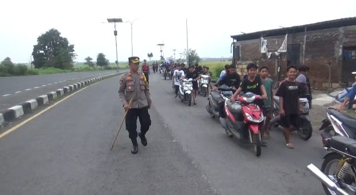 Bandel Ngabuburit Balap Liar di Jombang, 40 Motor Diamankan Polisi Sampai Usai Lebaran