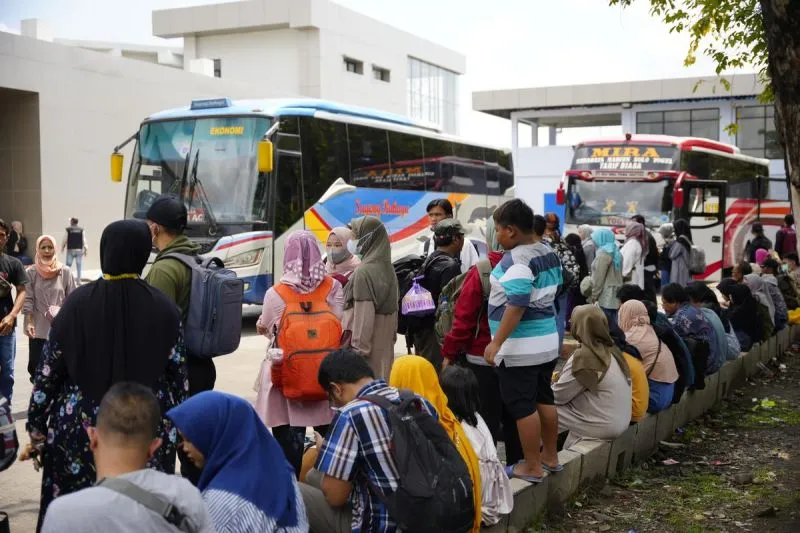 Arus Balik Terminal Madiun Meningkat Signifikan pada H+3 Lebaran