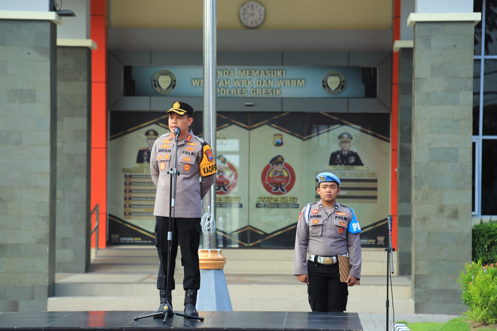 Kapolres Gresik Komitmen Berantas Judi, Narkoba, hingga Ajak Bijak Bermedsos