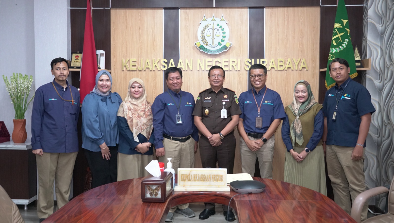 Perkuat Kerjasama Dalam Bidang Hukum, PLN Melakukan Kunjungan Kerja ke Kejari Surabaya