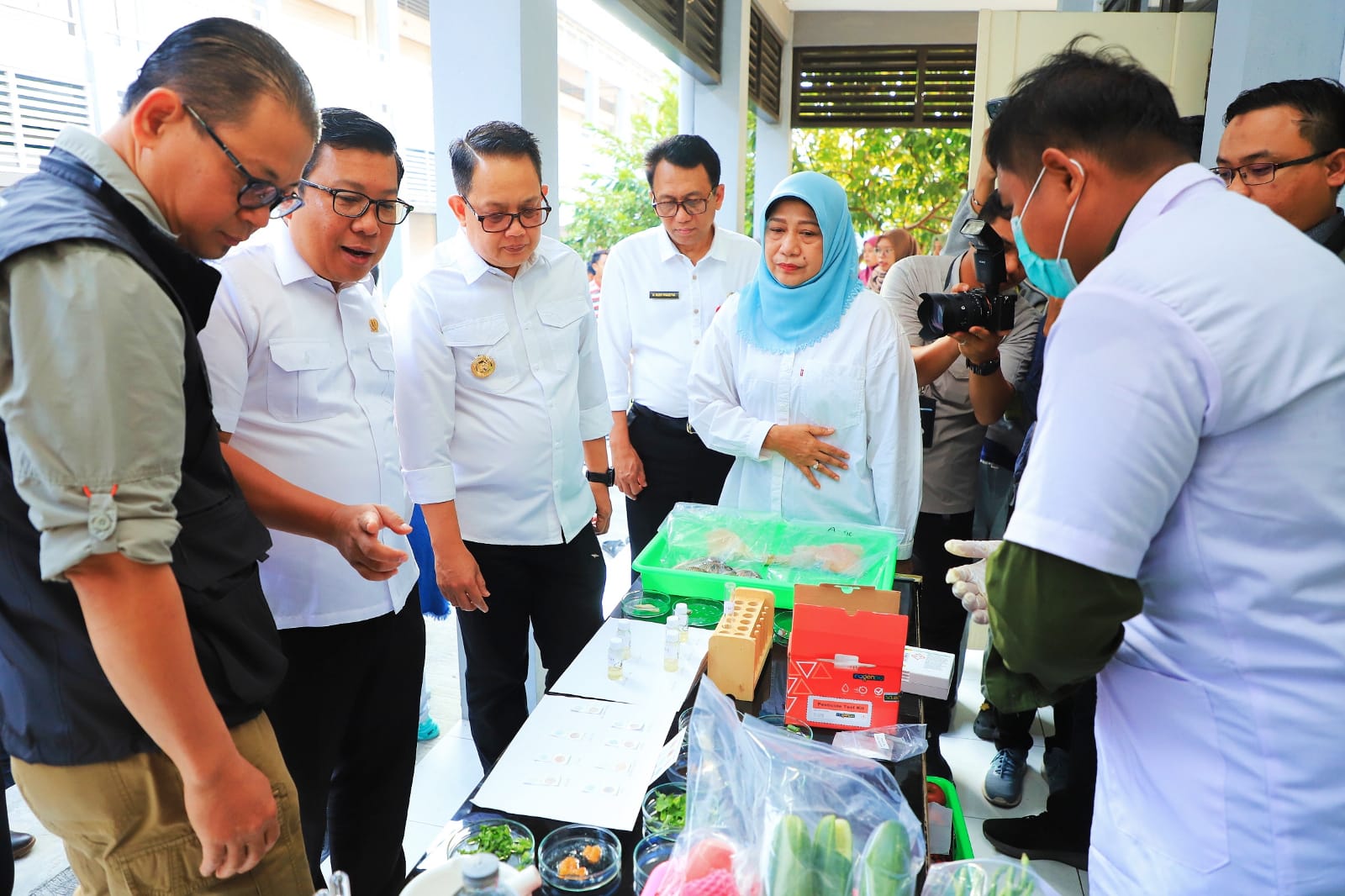 Apresiasi Laboratorium Keliling dari Bapanas, Pj. Gubernur Adhy: Jamin Food Security dan Food Safety bagi Masyarakat