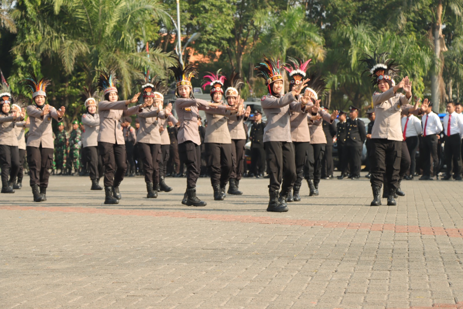 Hore, 51 Personel Polres Gresik Naik Pangkat di Hari Ulang Tahun Bhayangkara ke-78