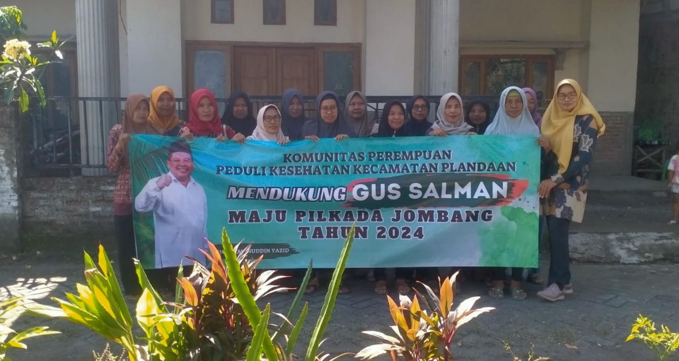 Giliran Komunitas Perempuan di Jombang Berikan Dukungan Gus Salman Maju Pilkada Serentak 2024