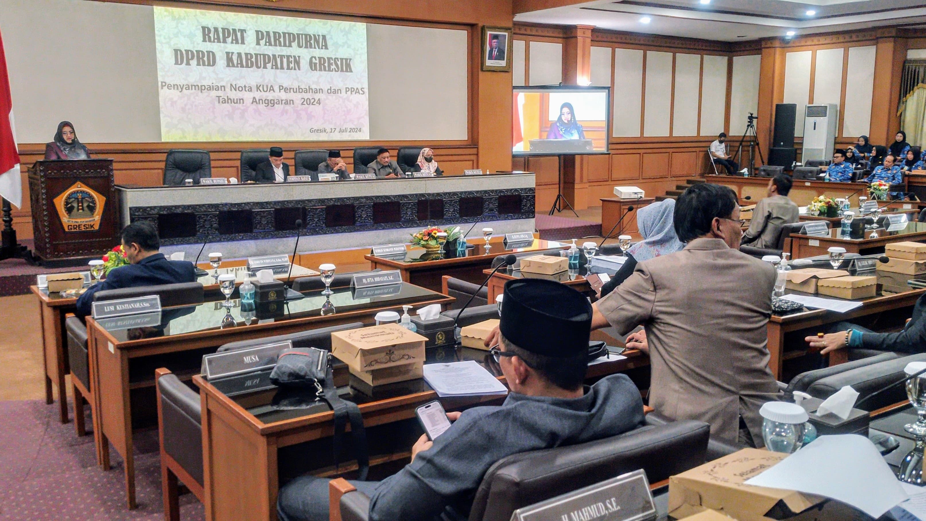 Rancangan KUA-PPAS APBD 2024 Perubahan Kabupaten Gresik, Pendapatan dan Belanja Diproyeksi Naik Tipis