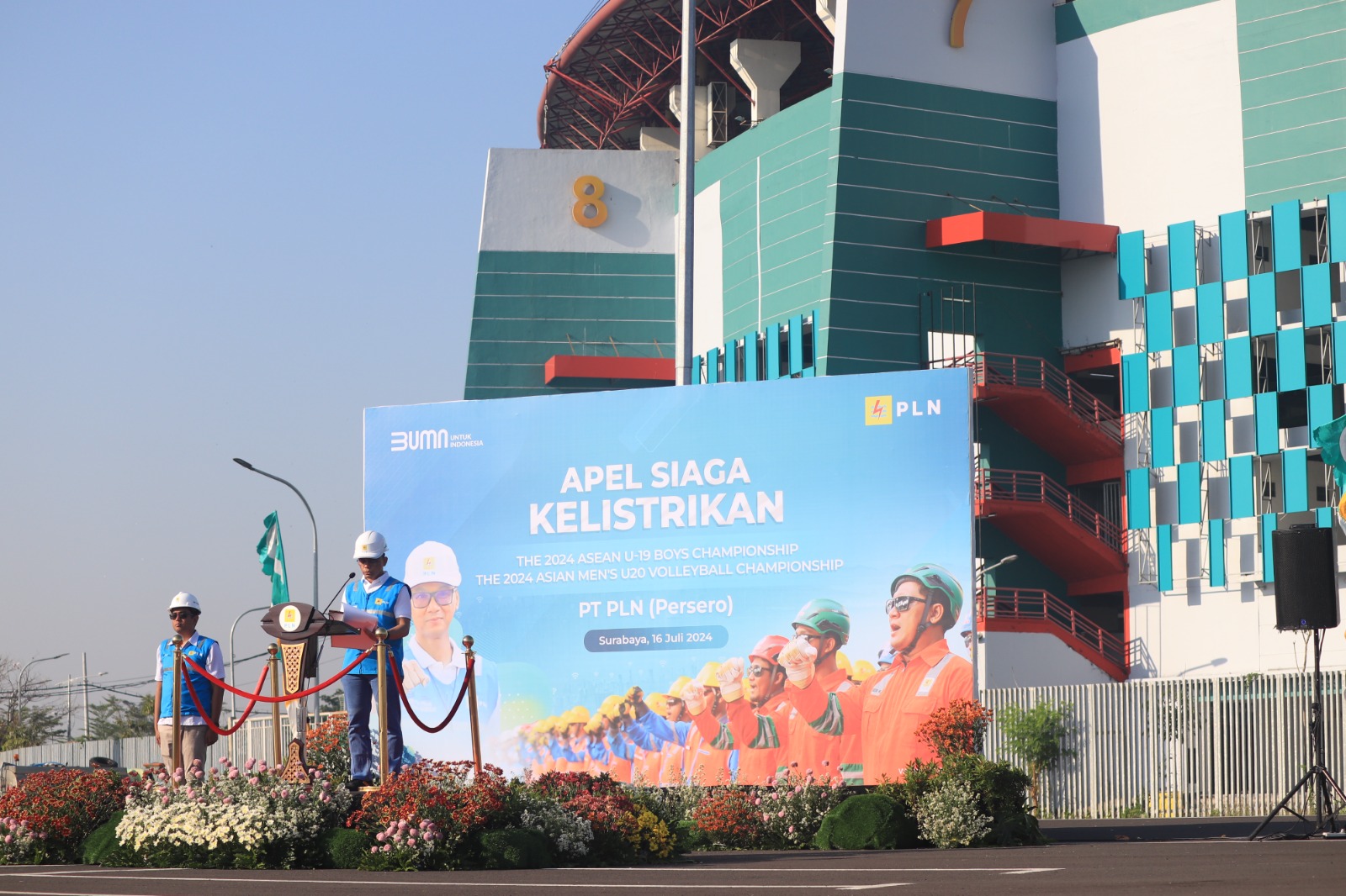 PLN UP3 Surabaya Utara Siap Siaga Kelistrikan dalam Gelaran Piala AFF U-19