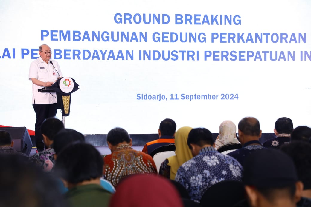 Hadiri Groundbreaking Gedung Perkantoran BPIPI di Sidoarjo, Pj. Sekdaprov Bobby Harapkan Tingkatkan Pertumbuhan Ekonomi Jatim