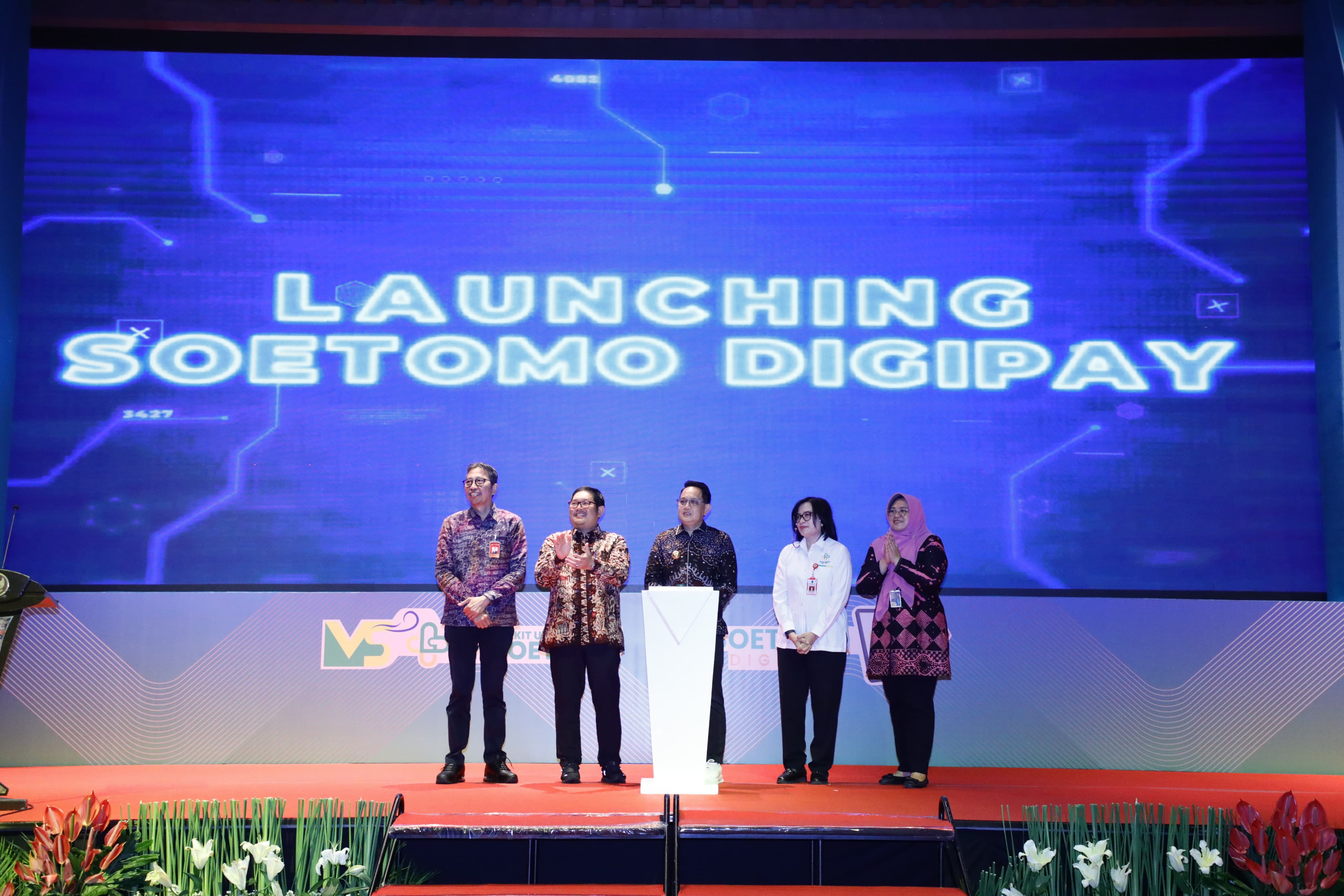 Pj. Gubernur Jatim Luncurkan Aplikasi DigiPay, Kini Transaksi Layanan RSUD Dr. Soetomo Cashless