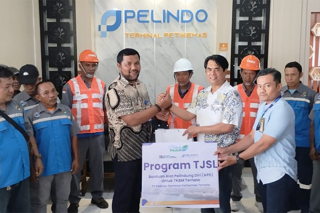 Pelindo Terminal Petikemas Ajak Buruh TKBM Peduli Keselamatan dan Kesehatan Kerja