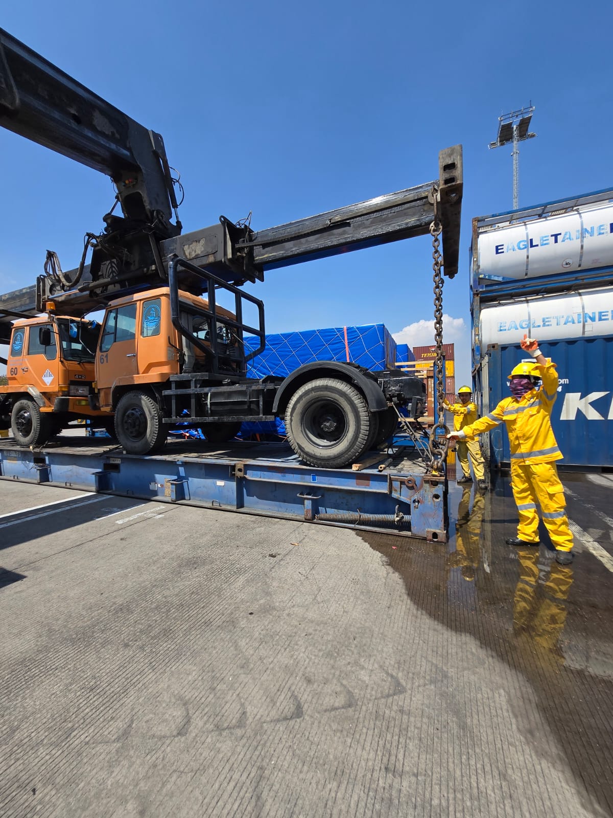 Kolaborasi TTL Bersama KSOP Tanjung Perak dan Poltekpel Cetak Tenaga Lasher yang Kompeten dan Sadar K3