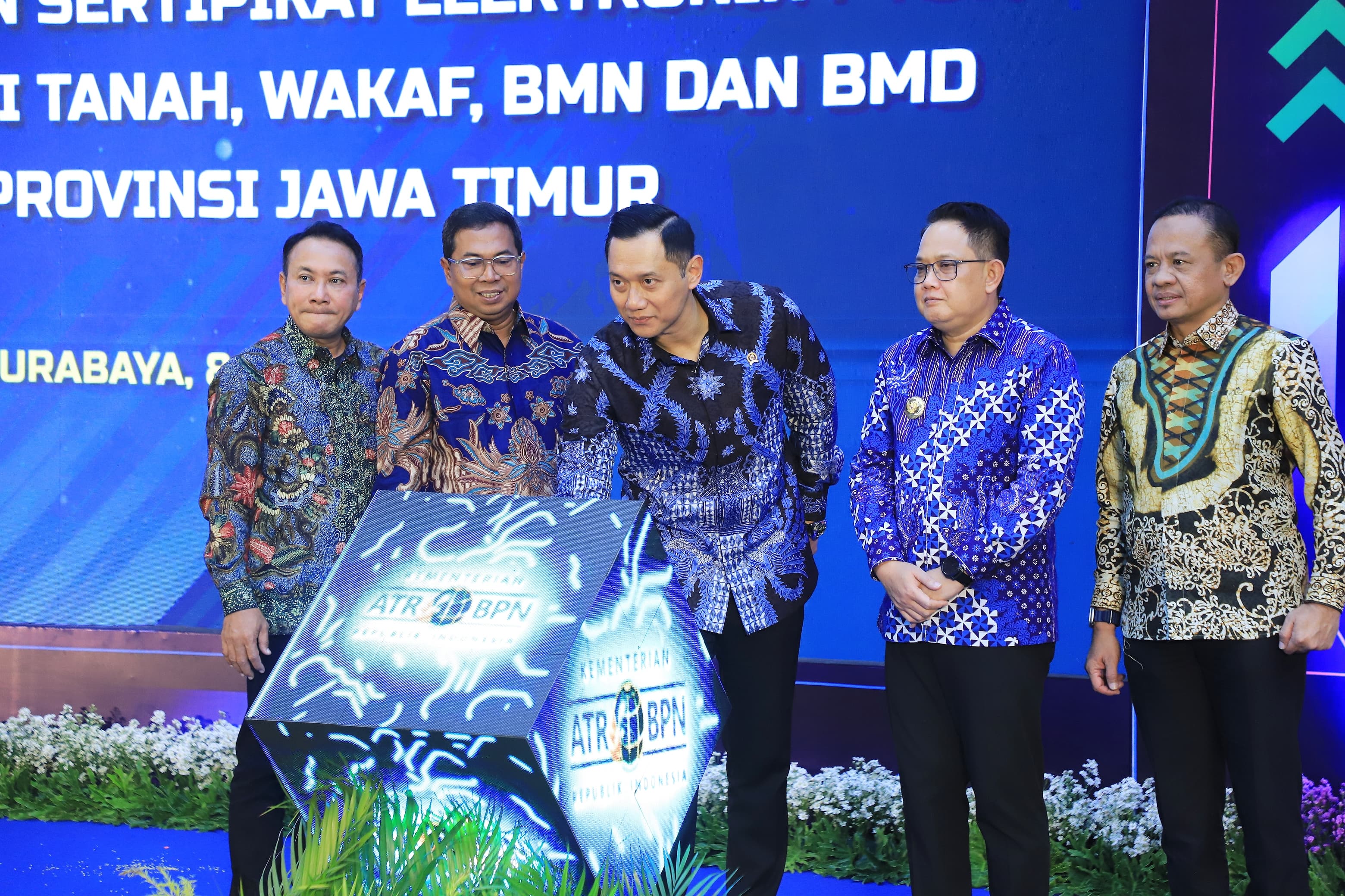 Capaian PTSL Jatim Tembus 100 Persen, Pj. Gubernur Adhy: Bentuk Kepastian Hukum atas Kepemilikan Tanah