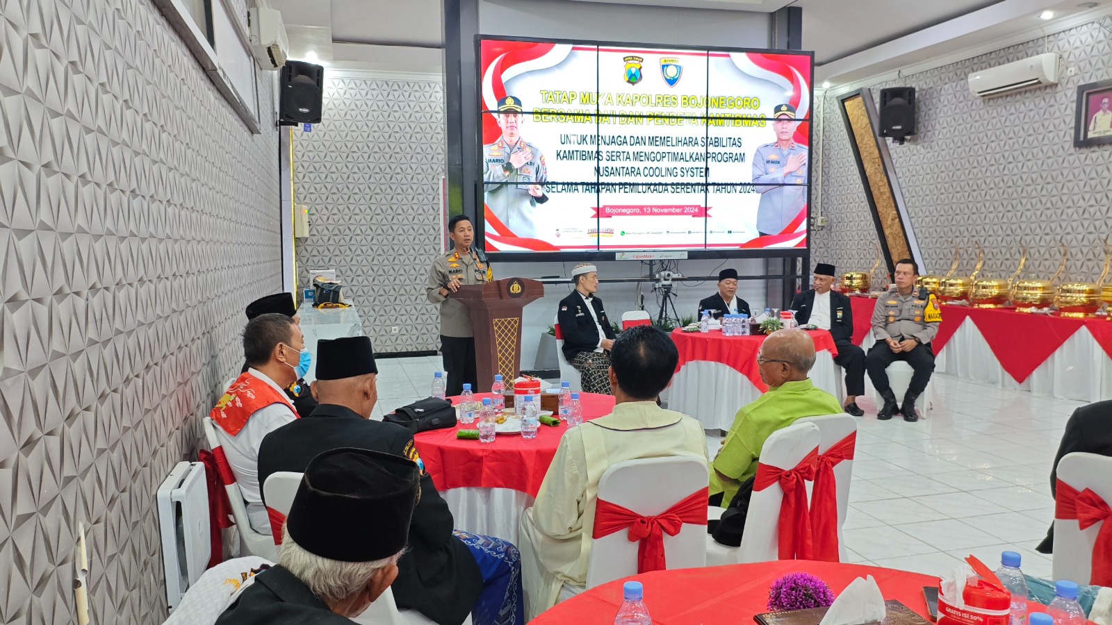 Tokoh Agama dan Polres Bojonegoro Kompak Jaga Kamtibmas Menyongsong Pemilukada 2024