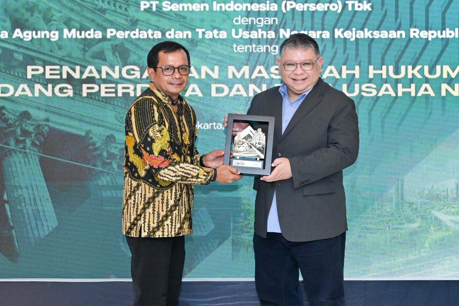 SIG dan Jamdatun Tingkatkan Sinergi untuk Mewujudkan Tata Kelola Perusahaan yang Baik
