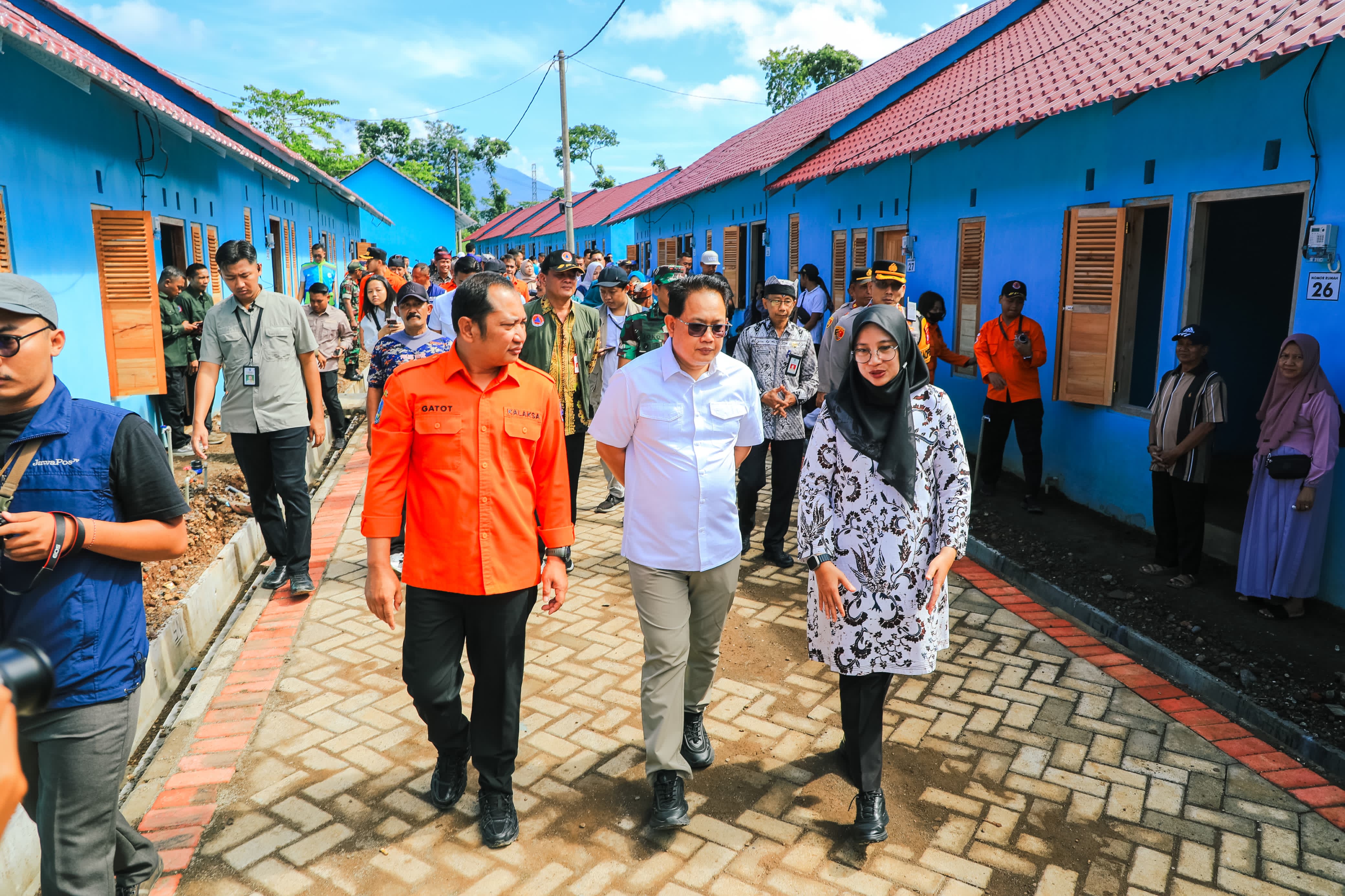 Pj. Gubernur Jatim Resmikan 66 Huntap Kalibaru Indah Permai di Banyuwangi, Bantuan untuk Korban Banjir Bandang