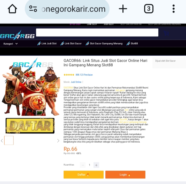 Website Disperinaker Bojonegoro Jadi Situs Judol, Pemkab Bojonegoro : "Itu Bukan Website Kami"