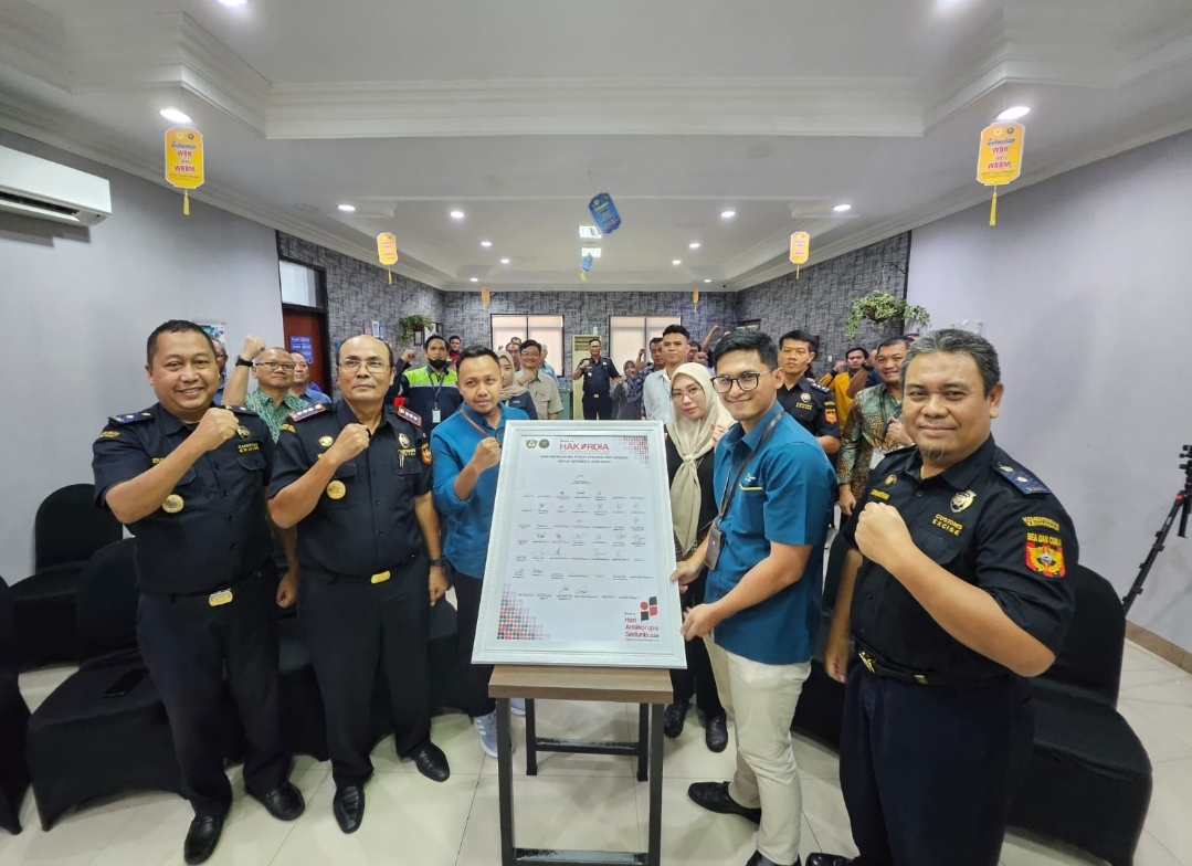 Ngopi Becik, Cara Bea Cukai Gresik dan Pengguna Jasa Sambut Hakordia