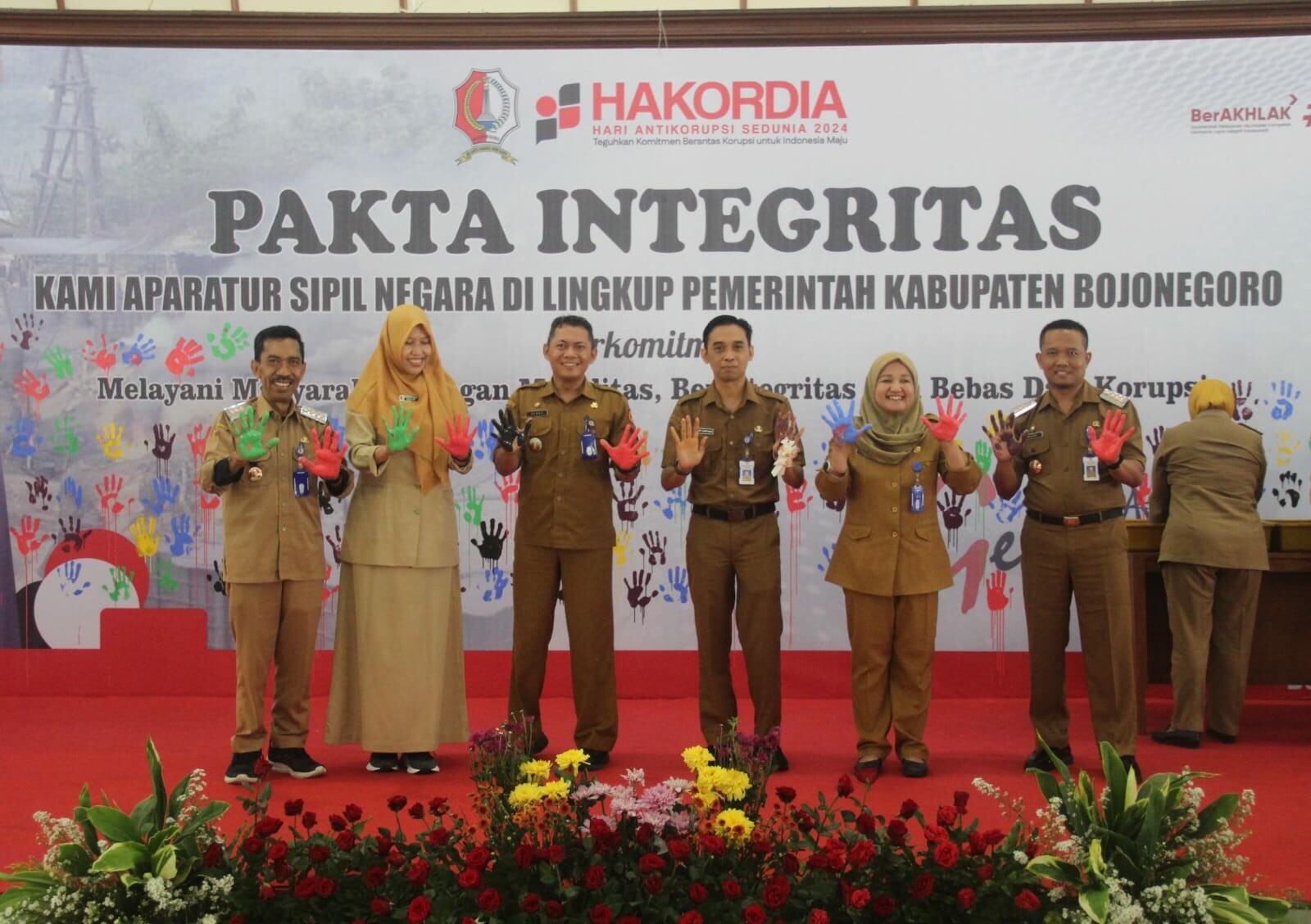 Peringati Hari Antikorupsi, Pemkab Bojonegoro Gelar Pakta Integritas Melawan Korupsi