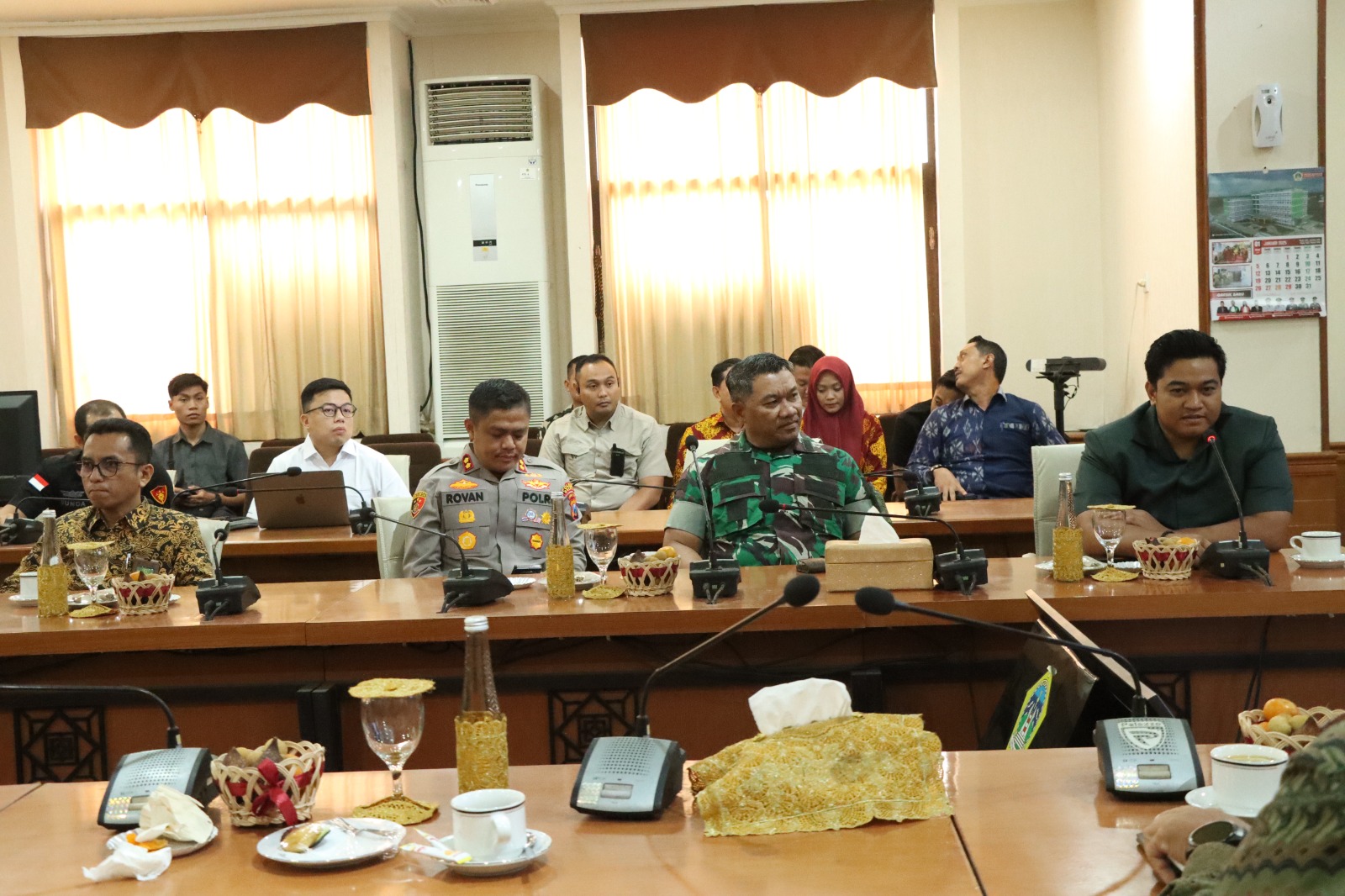 Kapolres Gresik dan Forkopimda Bersinergi Jaga Keamanan di Kabupaten Gresik