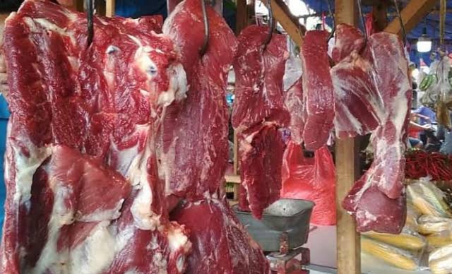 Penjualan Daging Sapi di Pasar Bojonegoro Menurun, Dampak Adanya Penyakit Kuku dan Mulut