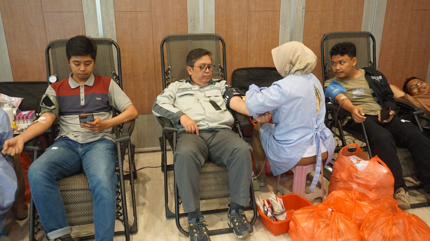 PT Smelting Gelar Donor Darah Sambut HUT ke-29