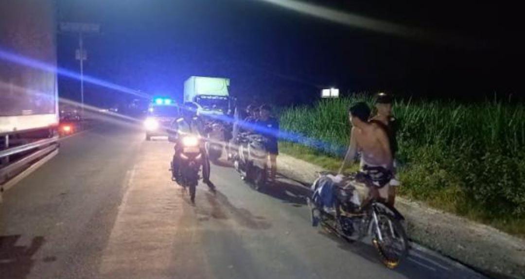 Polisi Bubarkan Balap Liar di Jombang, 13 Remaja dan 7 Motor Diamankan