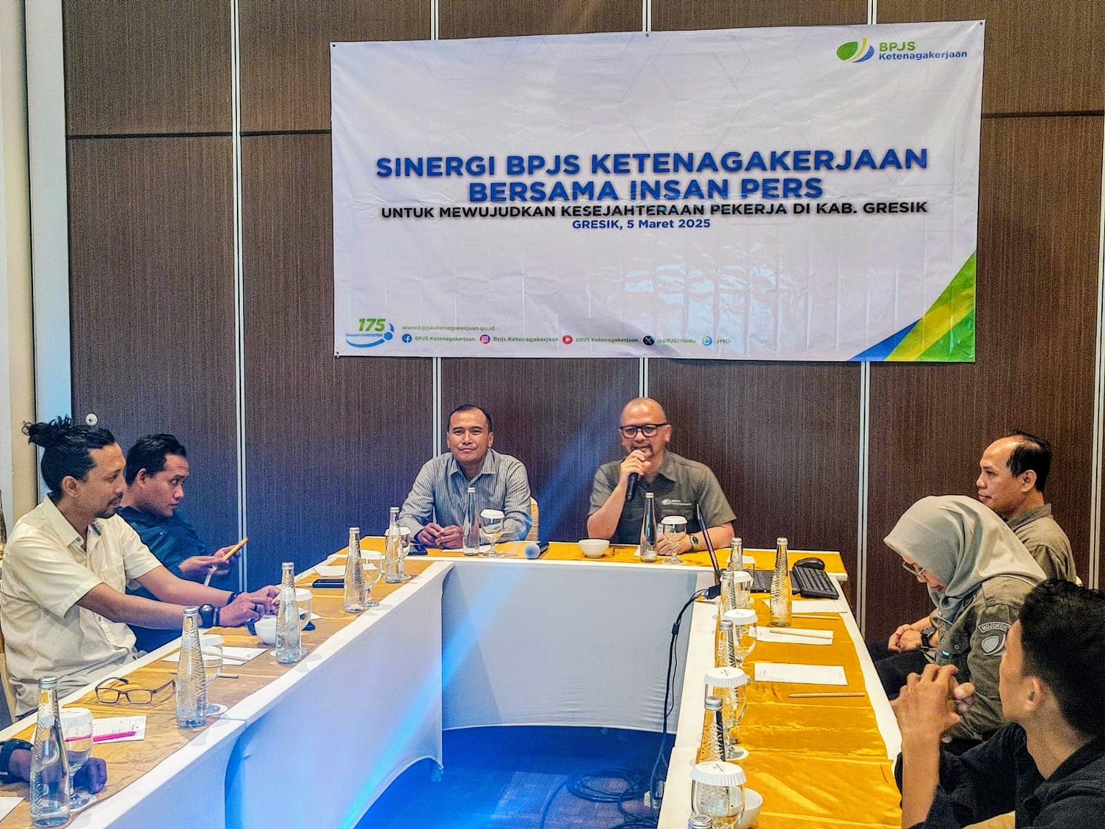 BPJS Ketenagakerjaan Gresik Sosialisasikan Perubahan Layanan dan Manfaat Baru bagi Peserta