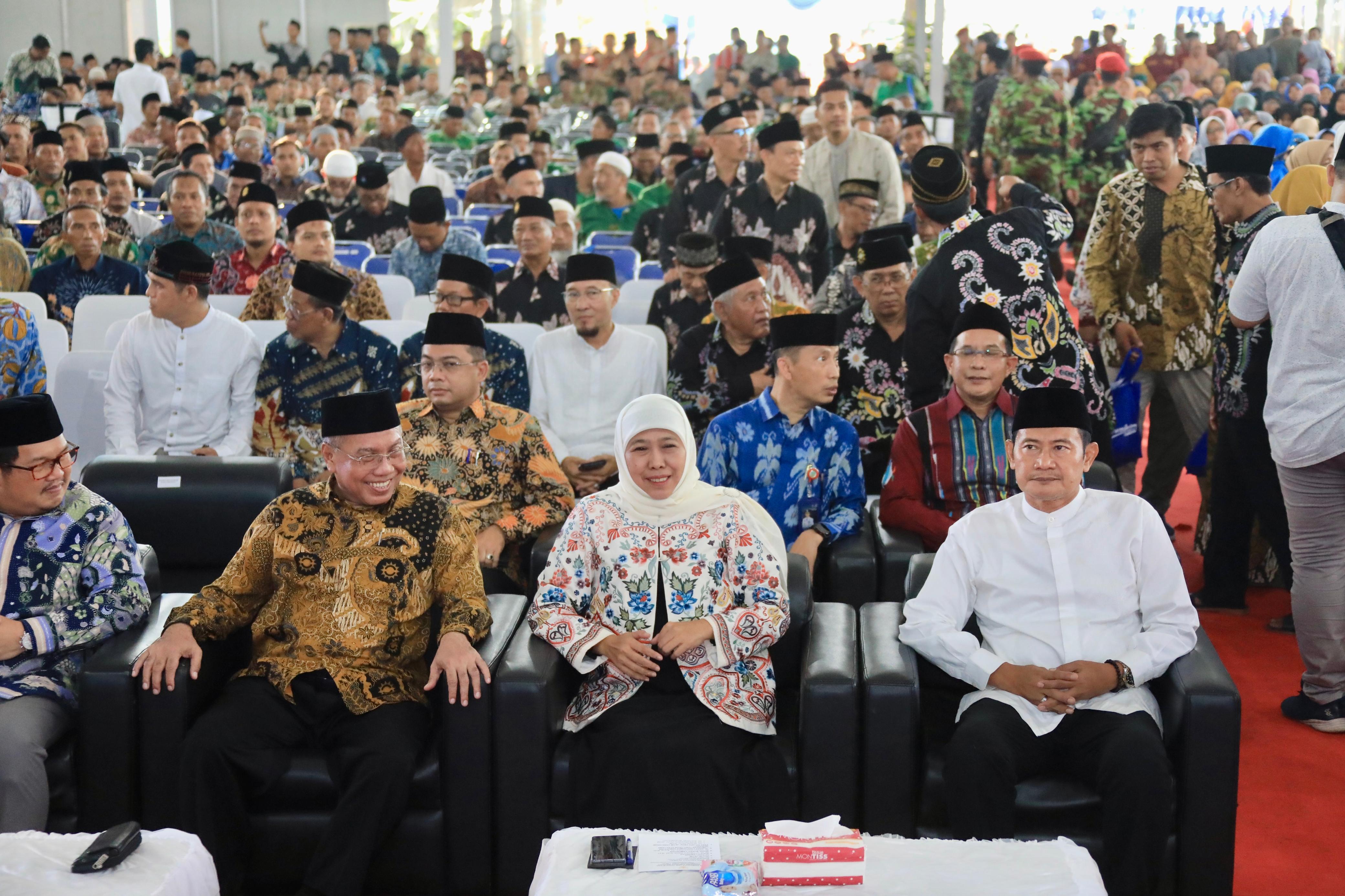 Hadiri Kajian Ramadan PW Muhammadiyah Jatim, Gubernur Khofifah : Menjadikan Baldah Thayyibah adalah Tugas Kita Bersama