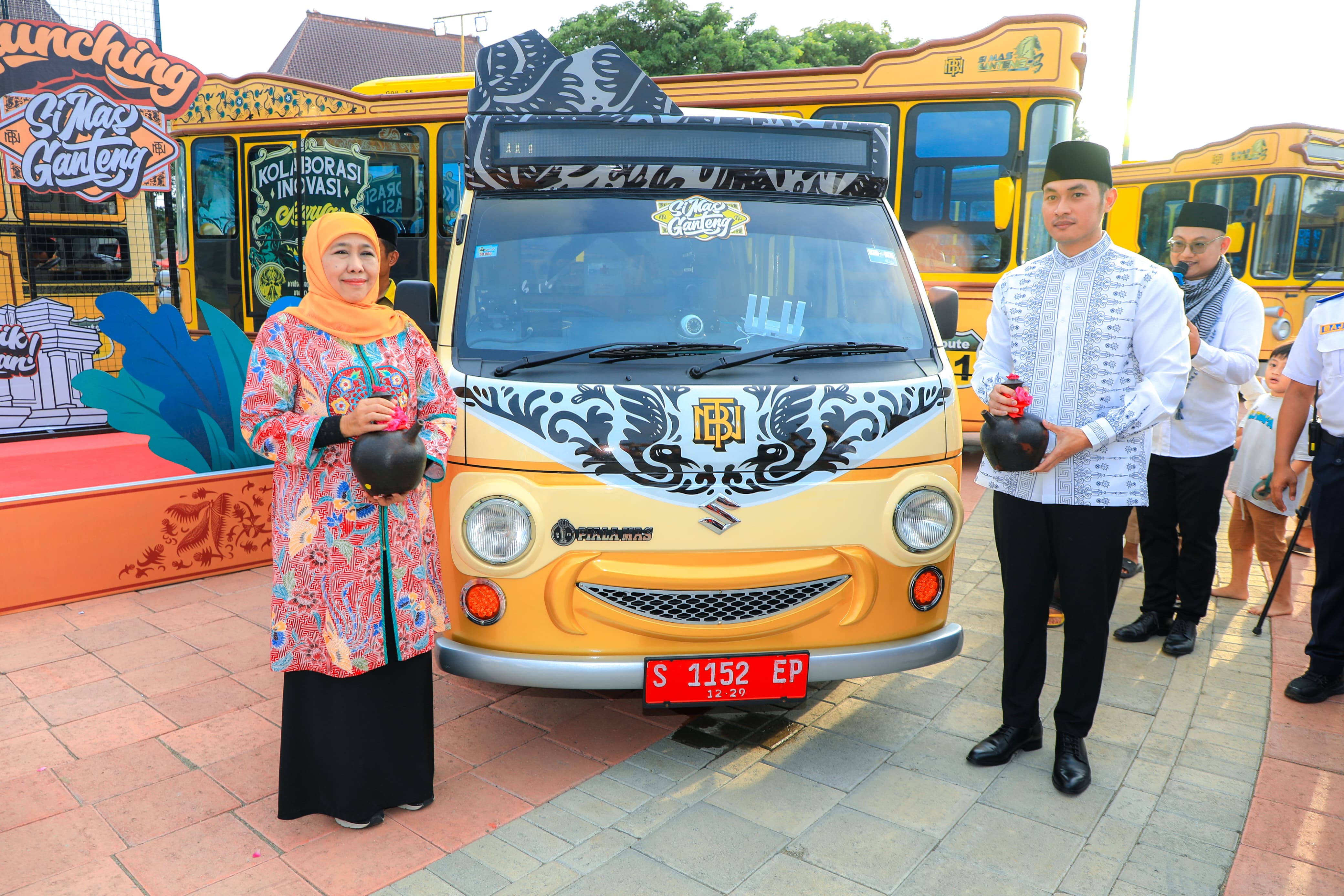 Luncurkan "Si Mas Ganteng 2", Gubernur Khofifah Sebut Beri Dampak Positif Sosial Ekonomi bagi Integrasi Layanan Transportasi hingga Pelosok Kecamatan di Tuban