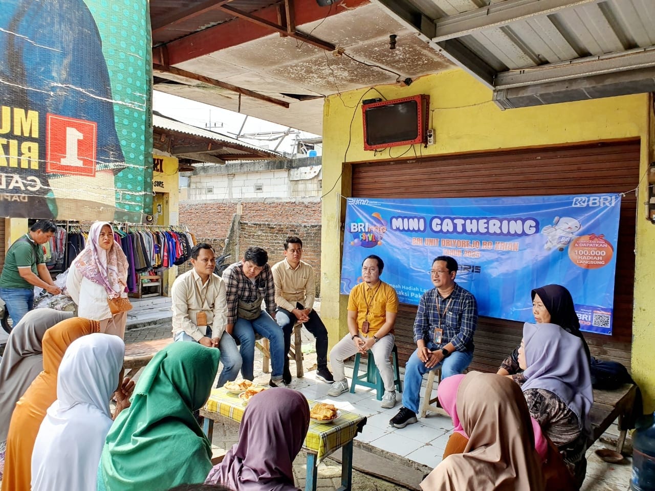 Mini Gathering BRI Unit Driyorejo dengan Klaster Binaan Dusun Sumput Driyorejo