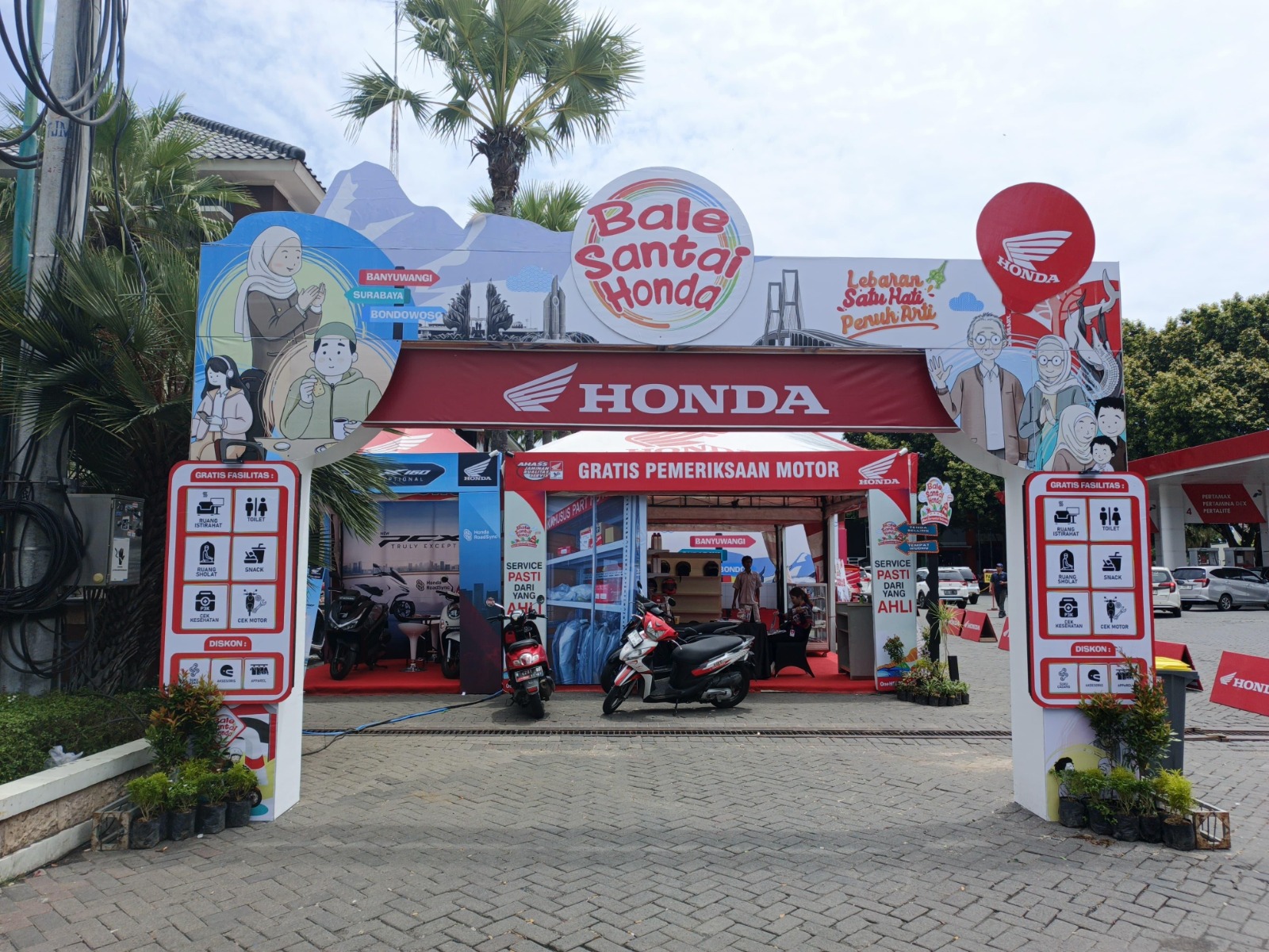 Bale Santai Honda Jadi Tempat Favorit Saat Mudik Lebaran, 4.630 Pemudik Manfaatkan Layanan Nyaman Ini