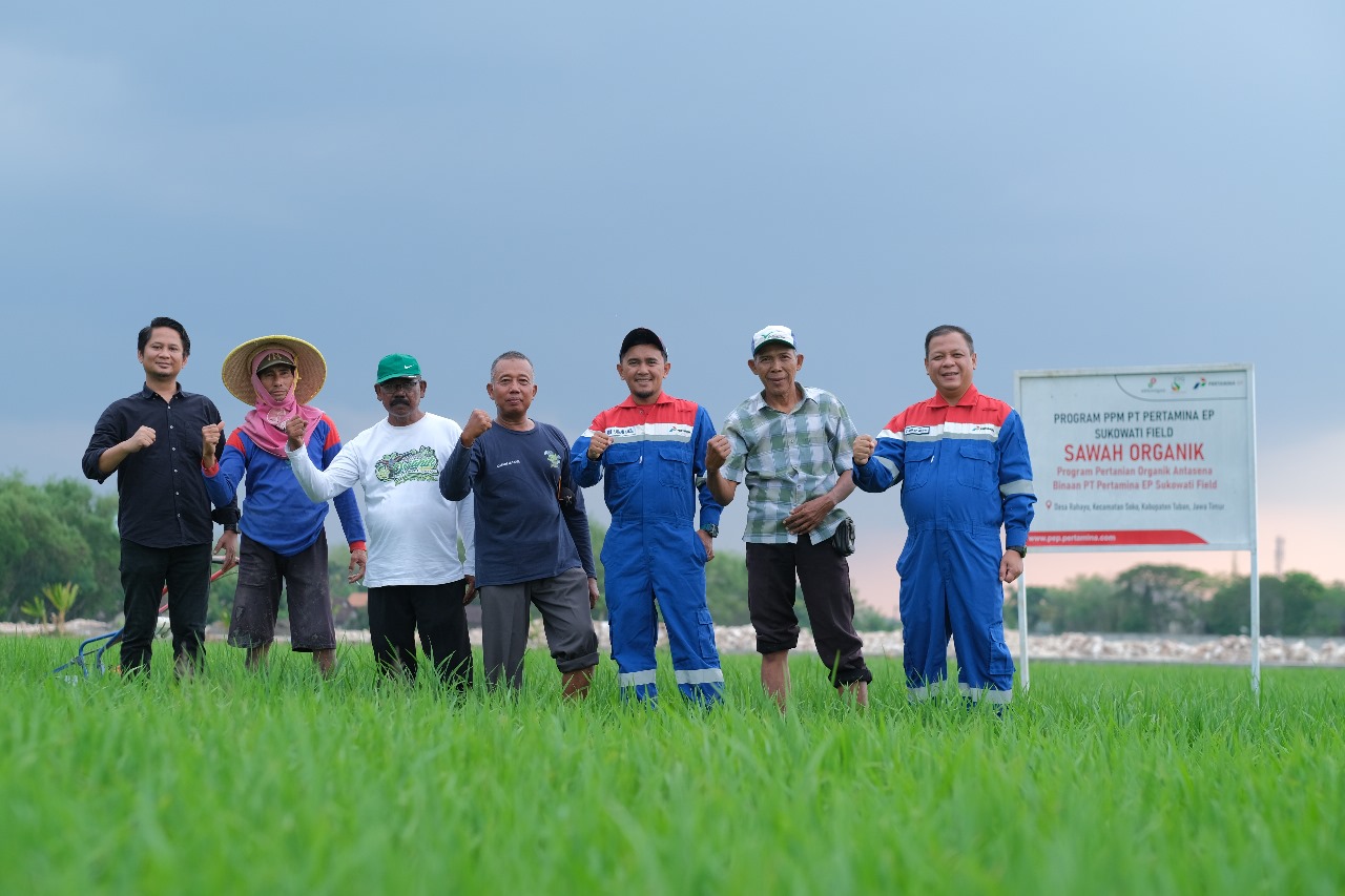Pejuang Pertanian Organik Tuban Binaan PEP Sukowati Field Raih Penghargaan Tokoh Inspiratif