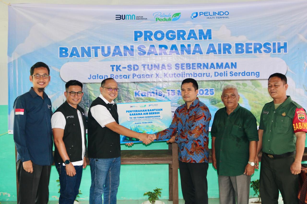 Pelindo Multi Terminal Bawa Harapan Lewat Akses Air Bersih