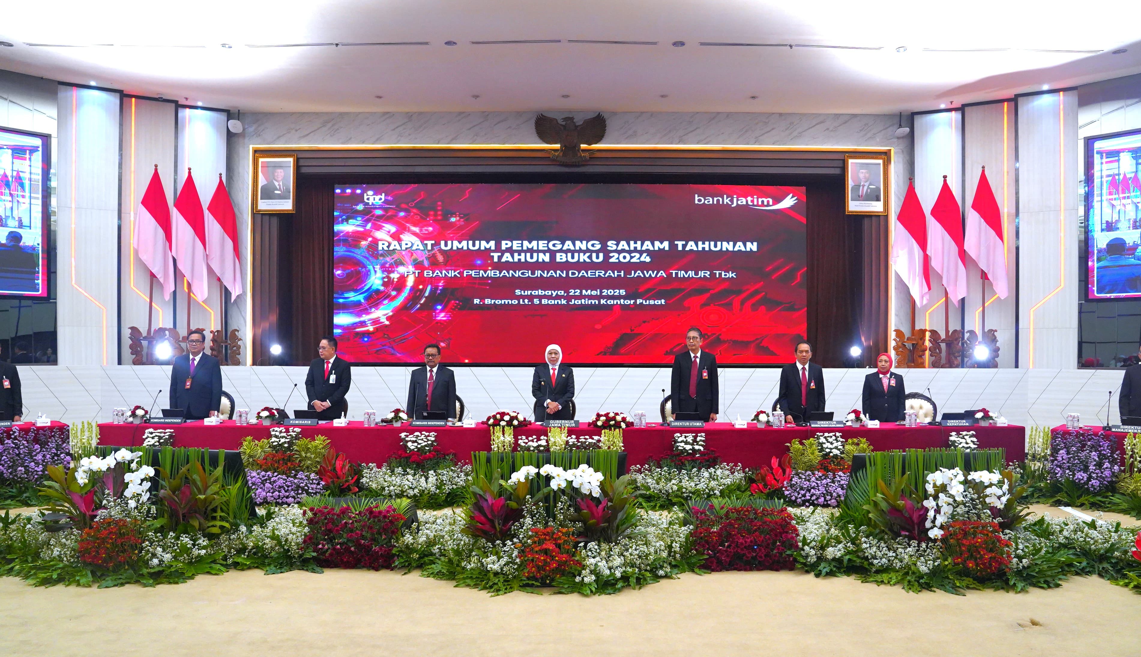 RUPST Bank Jatim: Bagikan Dividen Rp821 Miliar dan Angkat Winardi Legowo sebagai Dirut Baru