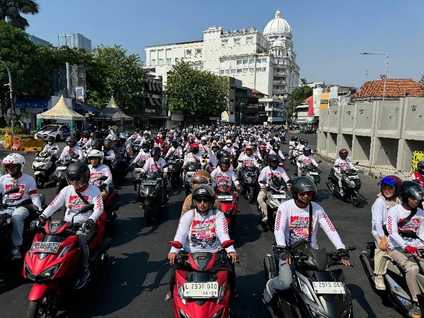 BESOK! 2 Ribuan Pecinta Honda Vario Siap Riding Keliling Kota Surabaya
