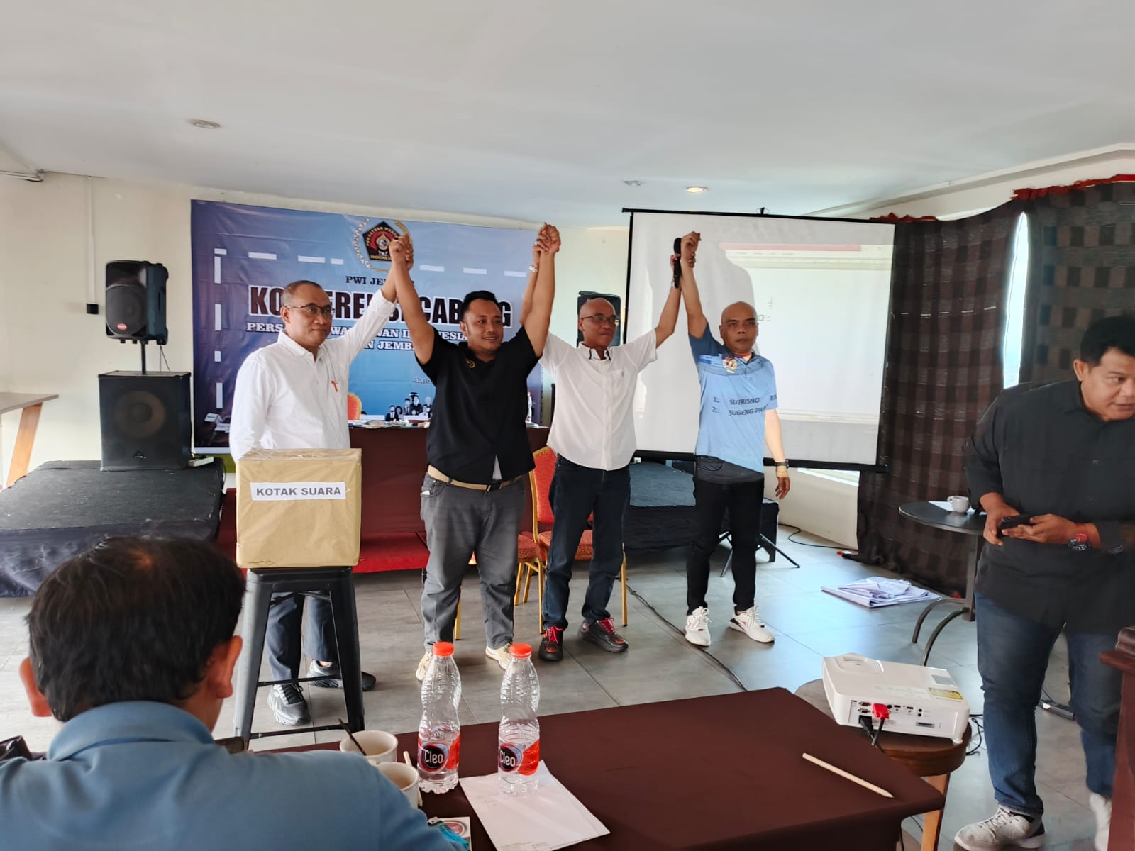 Unggul 9 Suara, Supra Kembali Pimpin PWI Jember 2025–2028