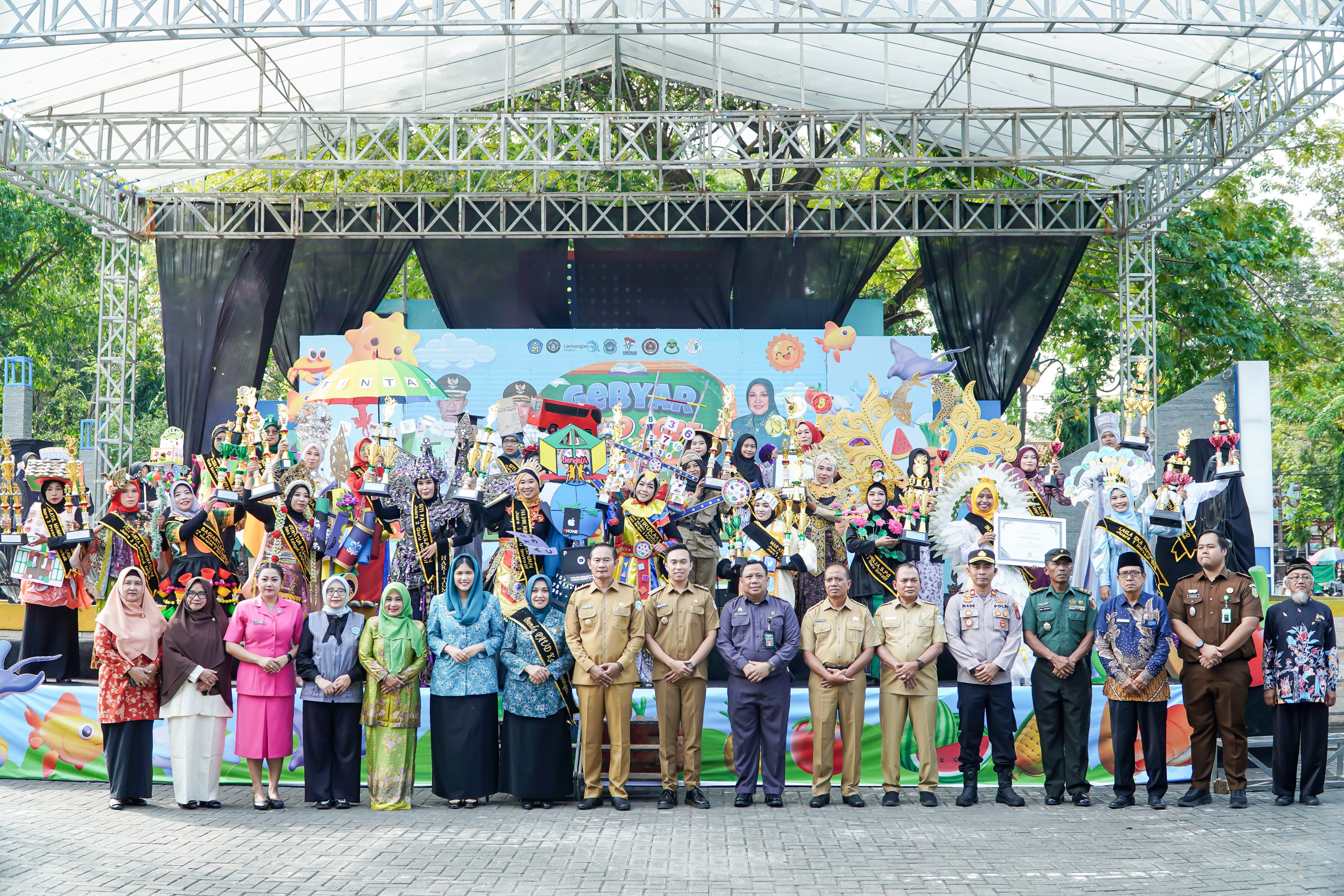Gebyar PAUD Lamongan Resmi Dibuka, Pemkab Dukung Penuh Program Wajar 13 Tahun dan Cetak Generasi Hebat