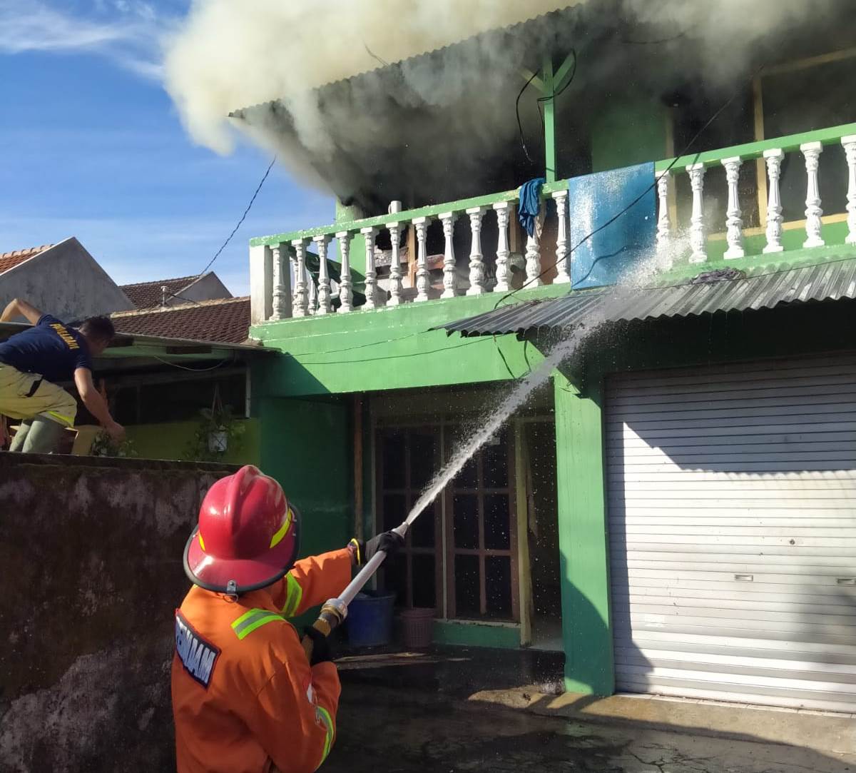 Rumah Kos Terbakar, Seorang Penghuni Tewas Saat Tolong Temannya