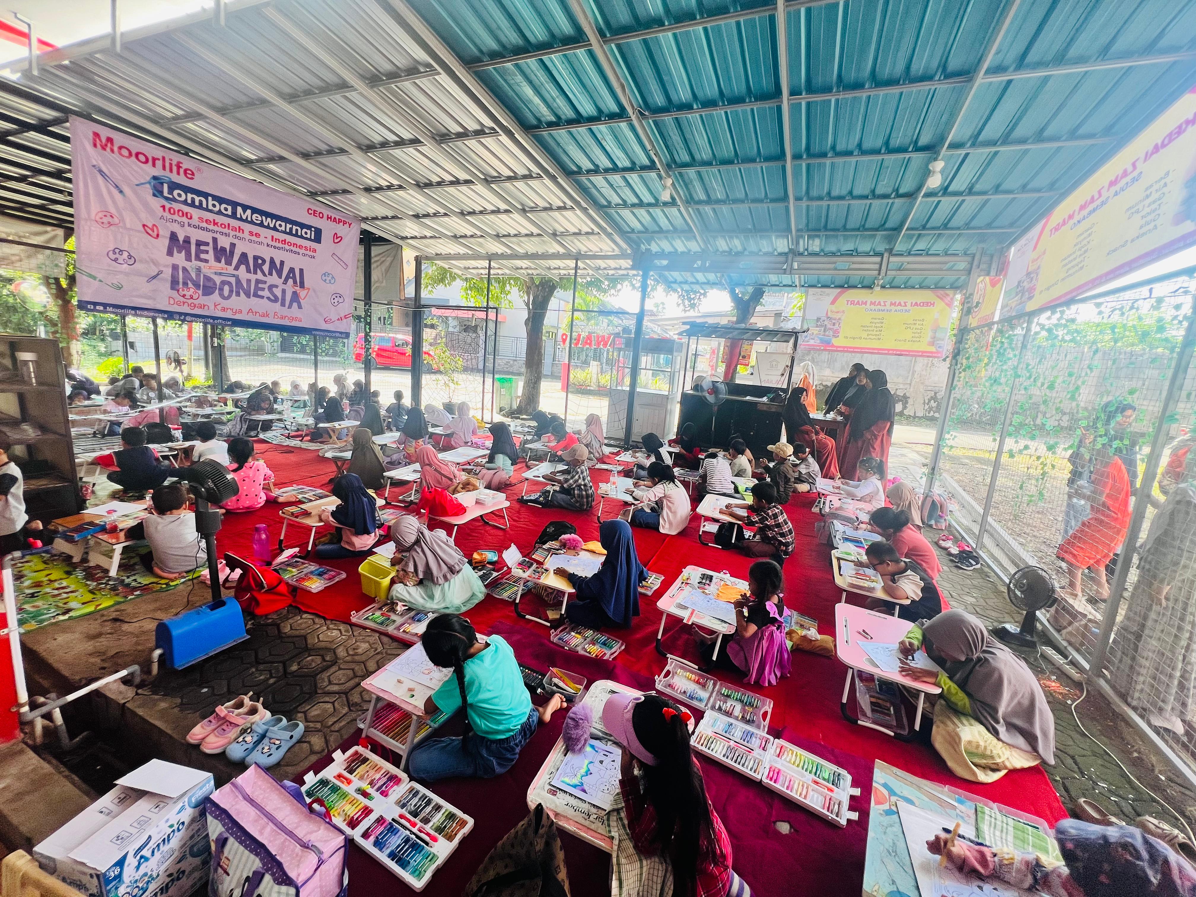 Lomba Mewarnai di Jember, Anak Difabel Unjuk Gigi, Tumbuhkan Percaya Diri dan Persahabatan